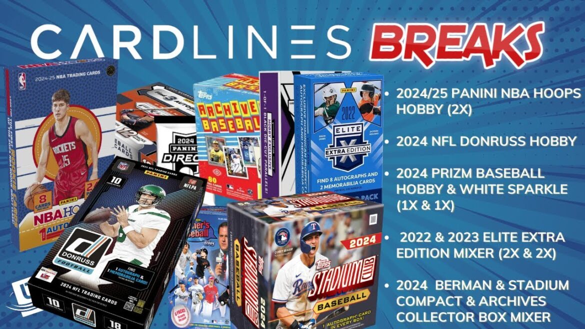 Hoops. NFL Donruss. Prizm Baseball. Elite Extra. Berman, Archives, Stadium Club. Break 403-07