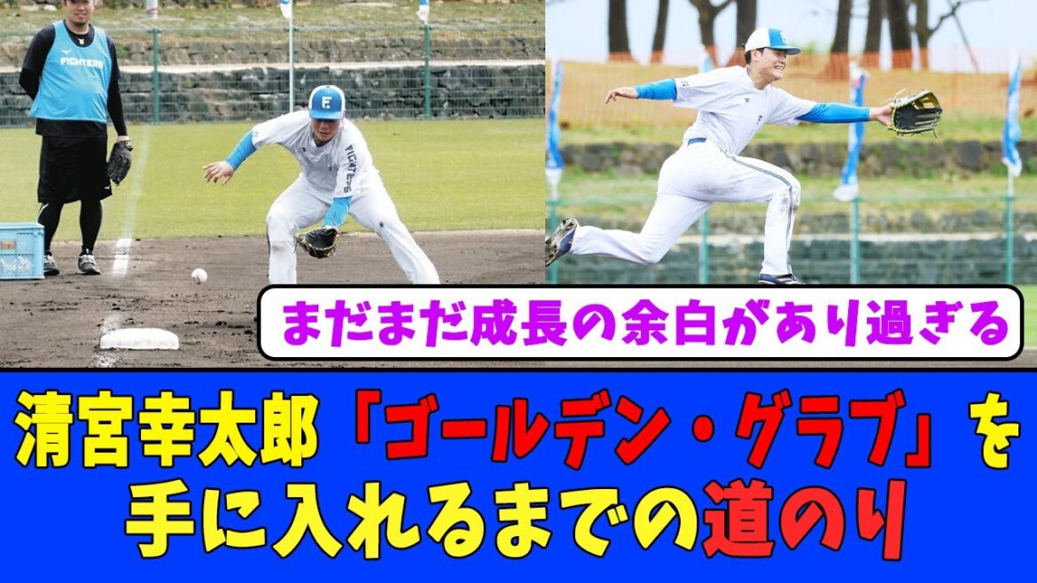 清宮幸太郎「ゴールデン・グラブ」を手に入れるまでの道のり
