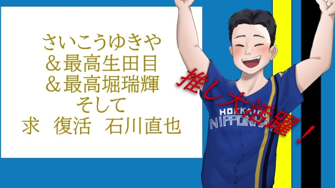 さいこうゆきや＆生田目翼＆堀瑞輝大活躍。求復活　石川直也　北海道日本ハムファイターズ感想動画　齋藤友貴哉