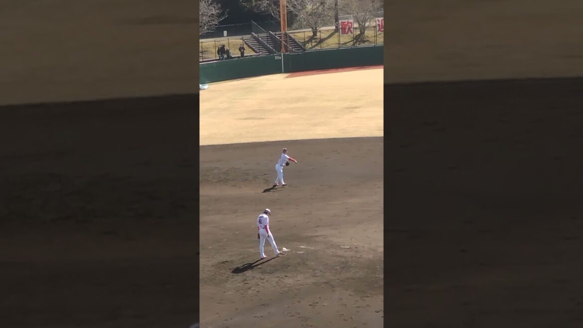 アンダースロー #鈴木健矢 投手のピッチング練習