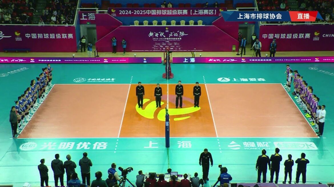 全场回放：2024-2025中国女排超级联赛A级季后赛第二阶段E组总第21轮 上海光明优倍vs天津渤海银行