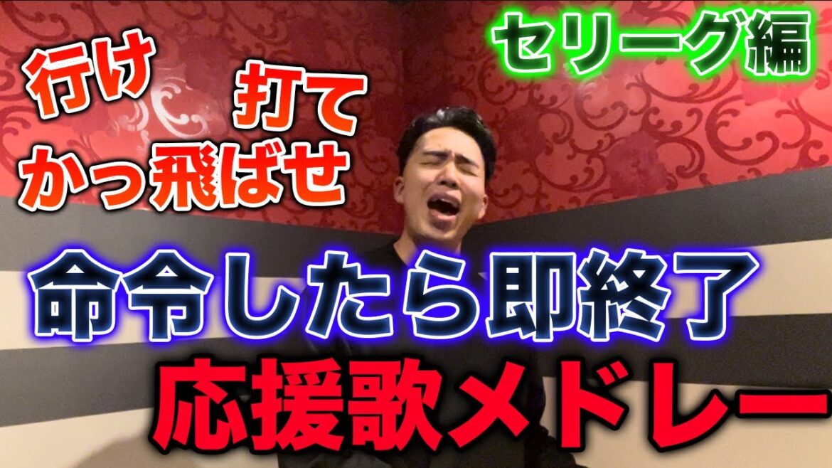 命令したら即終了 セリーグ全応援歌メドレー