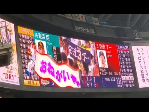 20240627 安達了一 第2打席の登場曲【「アンジョーヤリーナ」/ジャニーズWEST】 4回ウラ オリックス・バファローズ@京セラドーム大阪・レフト外野下段 Bsオリ姫デー2024 20240627 安達了一 第2打席の登場曲【「アンジョーヤリーナ」/ジャニーズWEST】 4回ウラ オリックス・バファローズ@京セラドーム大阪・レフト外野下段 Bsオリ姫デー2024