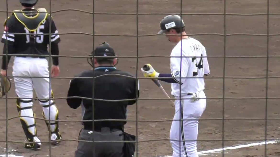 【プロ野球】2025年2月15日　オリックス　キャンプ　『VSソフトバンク2軍　7回裏』