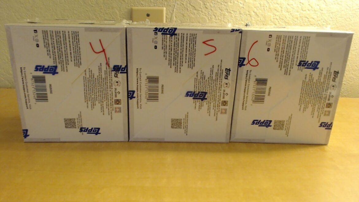 2025 Topps Series 1 Jumbo Baseball 3 Box Half Case Team Break #2 (2-13-25)