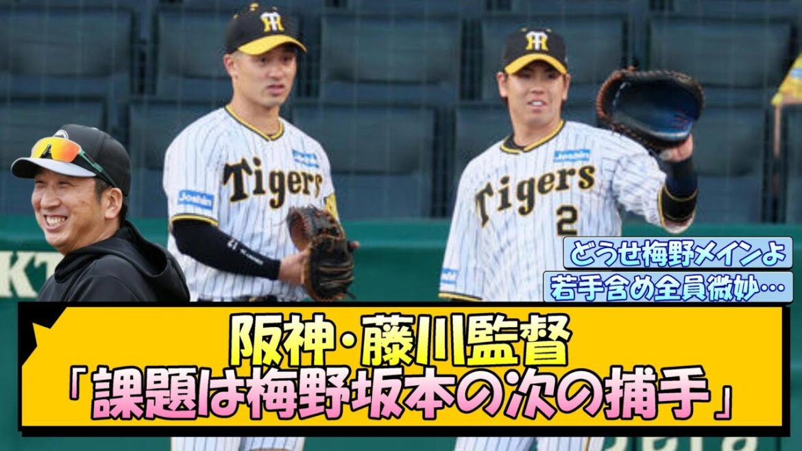 阪神・藤川監督「課題は梅野坂本の次の捕手」【なんJ/2ch/5ch/ネット 反応 まとめ/阪神タイガース/藤川球児】