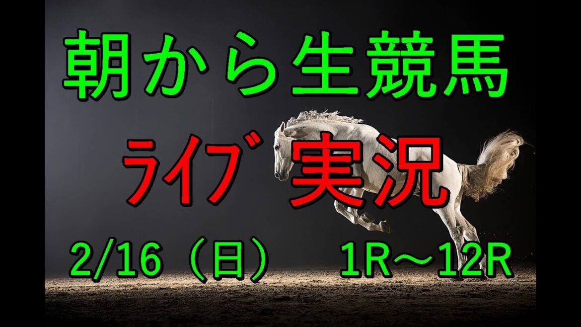 【競馬】競馬　生配信！！　Horse Racing Commentary　as huge as a horse’s ！（小倉、京都、東京）