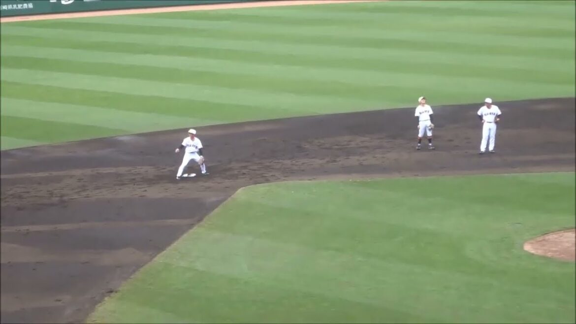 ジャイアンツ宮崎春季キャンプ2025・2軍シートノック・ボール回し（2025.02.15）