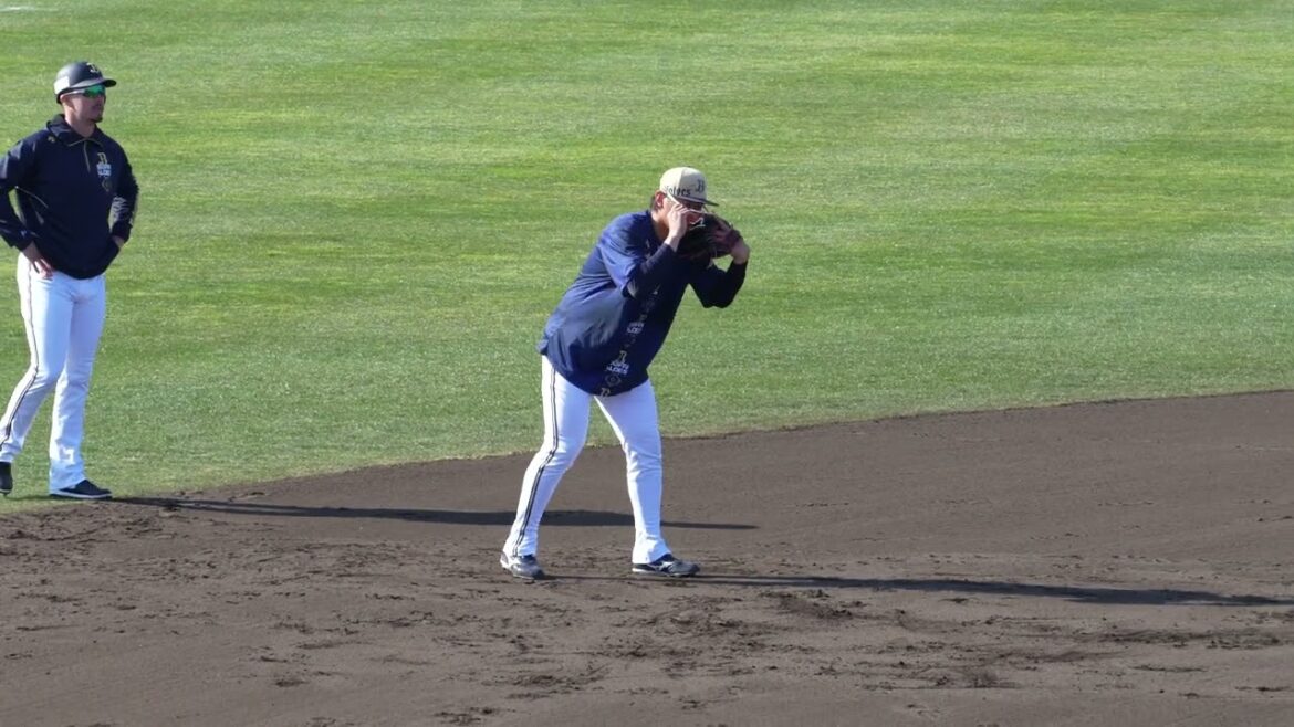 オリックス宮崎キャンプ #紅林弘太郎 選手の守備練習 シートノック