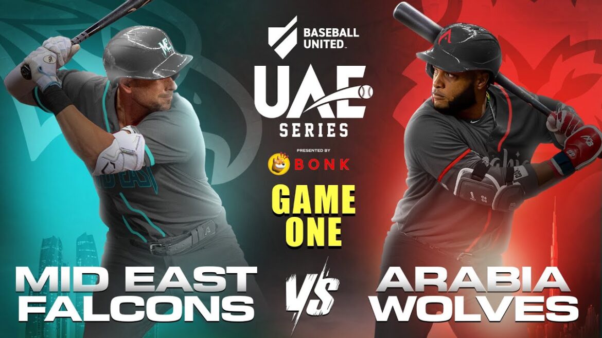 中東プロ野球 ベースボール・ユナイテッド 「ドバイシリーズ開幕戦 アラビア・ウルブス vs ミッドイースト・ファルコンズ」 ★日本語 実況・解説付き 中東プロ野球 ベースボール・ユナイテッド 「ドバイシリーズ開幕戦 アラビア・ウルブス vs ミッドイースト・ファルコンズ」 ★日本語 実況・解説付き