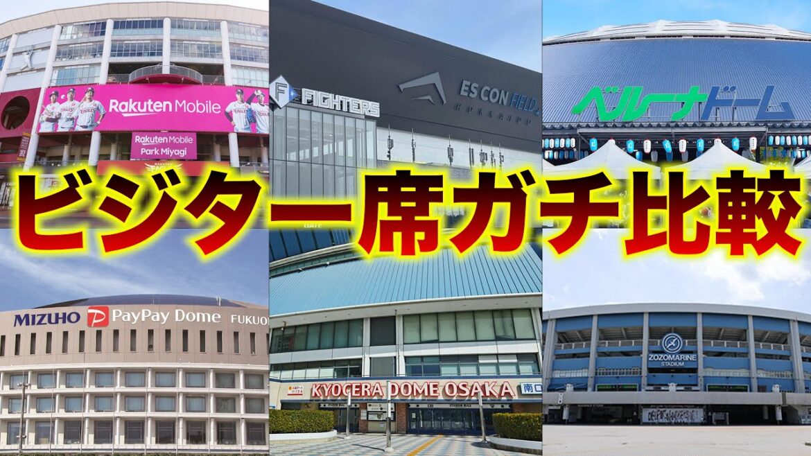 【この球場は狭すぎる!?】パリーグ全球場のビジター応援席を忖度なしで比較してみた。 【この球場は狭すぎる!?】パリーグ全球場のビジター応援席を忖度なしで比較してみた。