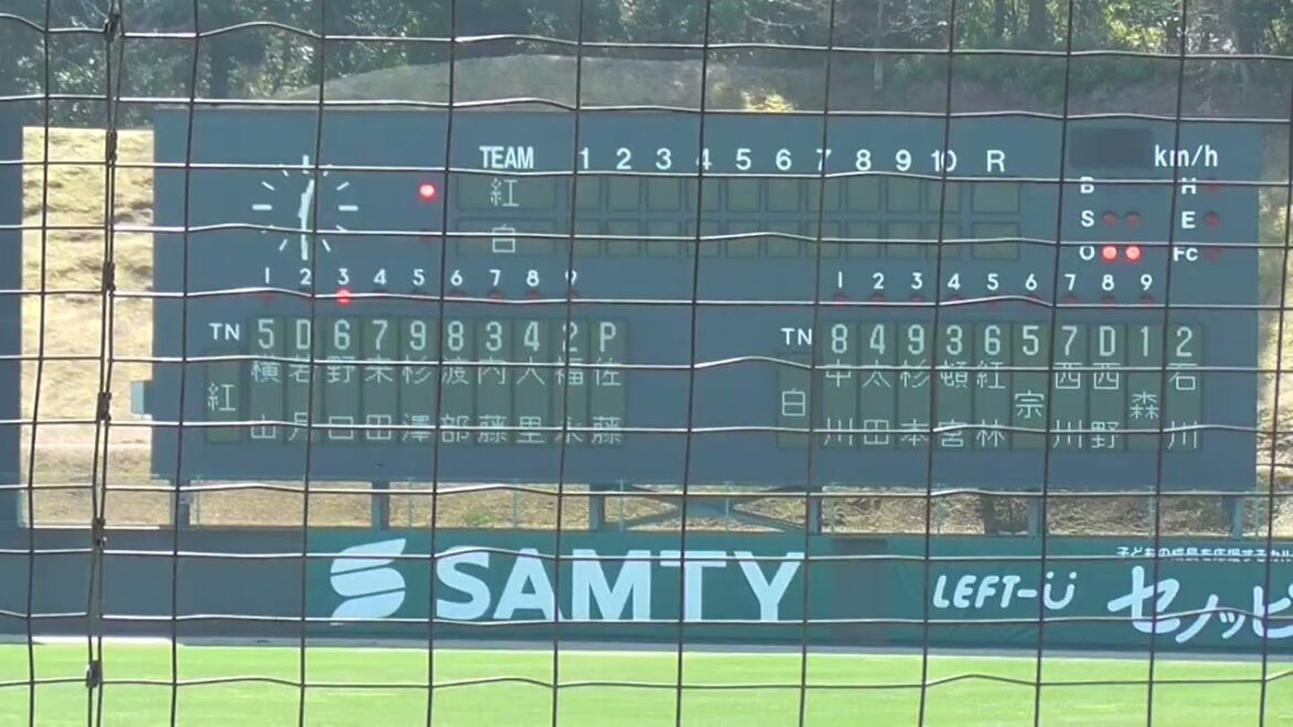 【プロ野球】2025年2月17日　オリックス　キャンプ　『紅白戦　1回表』