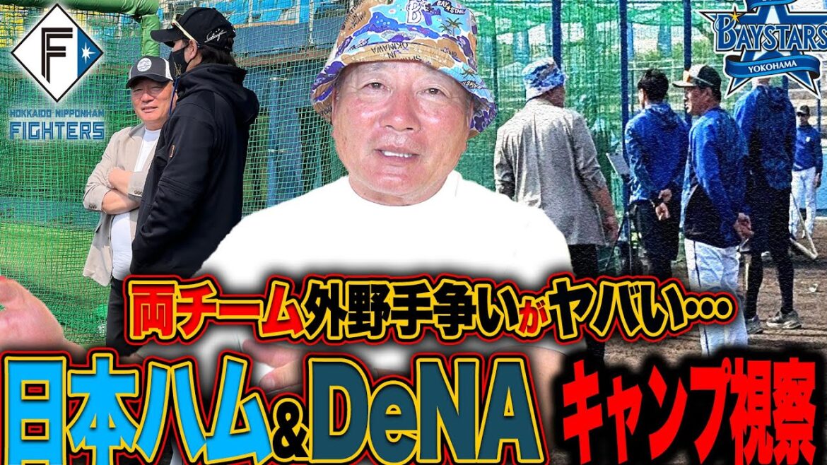 【春季キャンプ】日本ハム開幕4番内定"野村佑希"の調子は⁉︎DeNAはジャクソンが凄い⁉︎新庄監督と三浦監督と直接話して感じた事とは⁉︎高木豊が注目した2選手を発表します‼︎