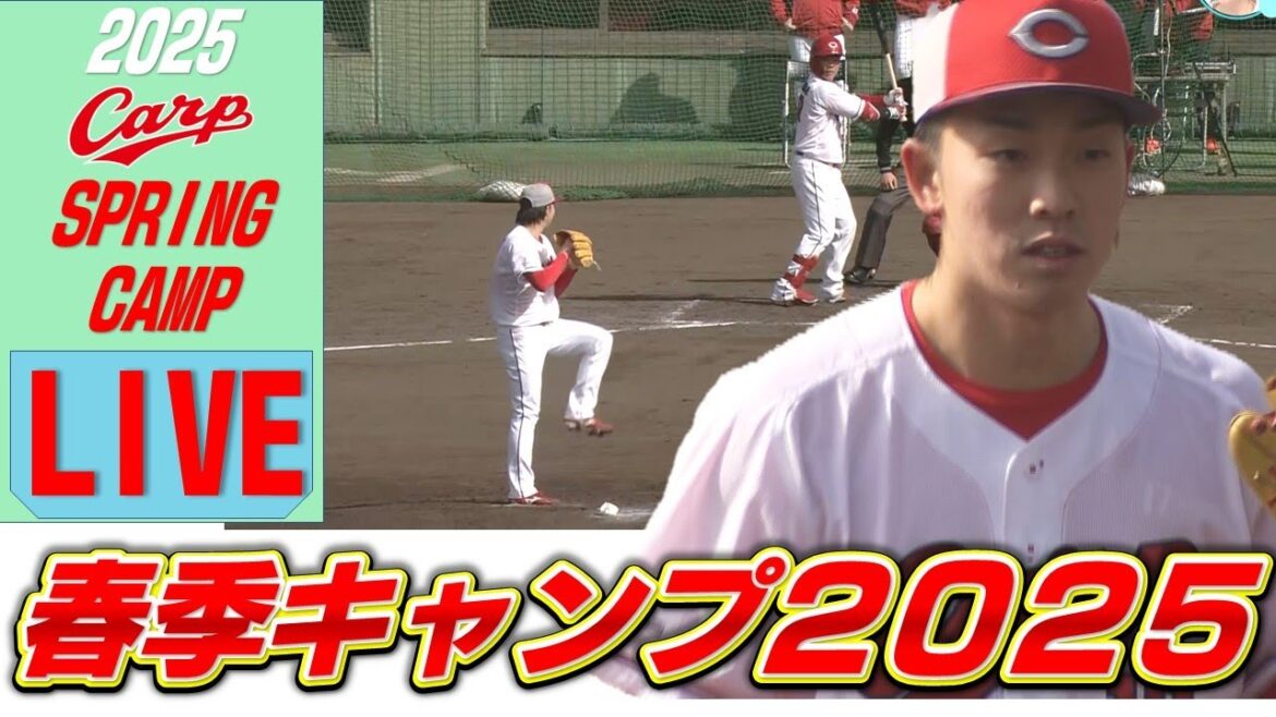 【まとめLIVE】新井カープの仕上がりは？日南➡沖縄春季キャンプ