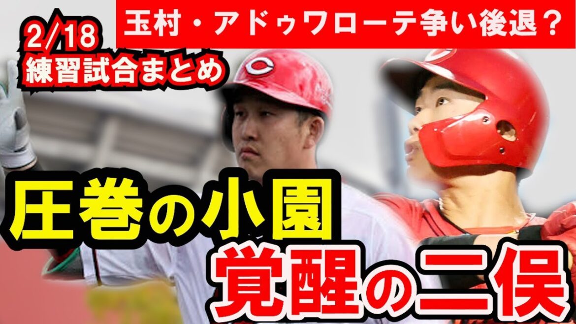 【カープ】二俣またホームランで本格ブレイクへ！小園圧巻のマルチ！玉村・アドゥワは課題残る【広島東洋カープ】