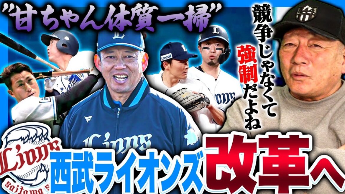 【西武改革】鳥越コーチが西武を改革へ‼︎強いチームを作り直す為に今必要なことを語ります！【プロ野球】