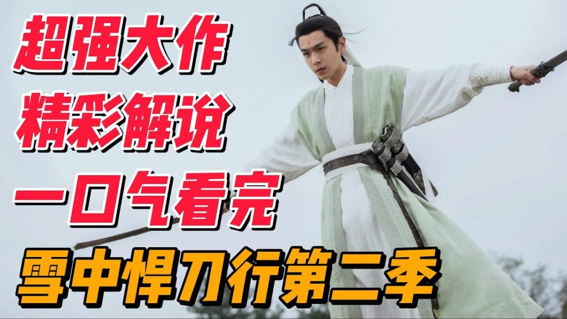 【重置完整版】一口气看完《雪中悍刀行》第二季解说 #影视解说