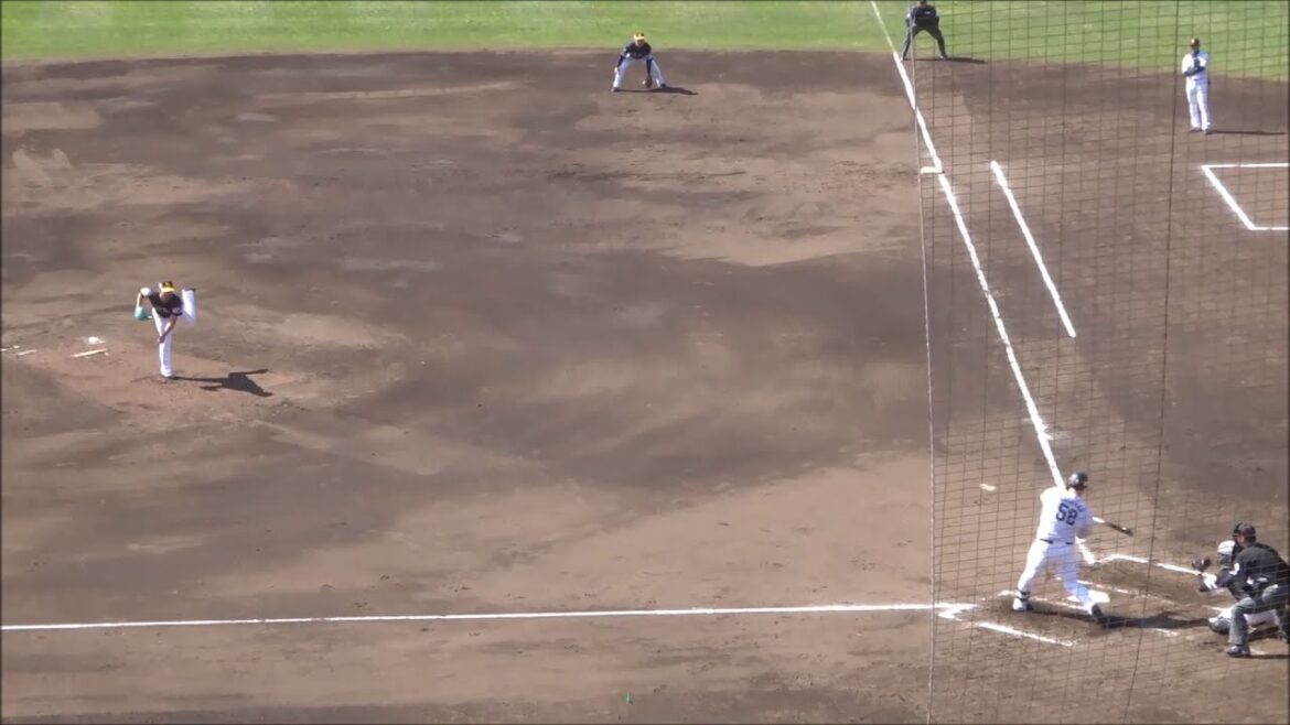 リチャード選手のホームラン（対戦投手：濵口遥大） ～SBホークス紅白戦・2回裏（2025.02.17）～