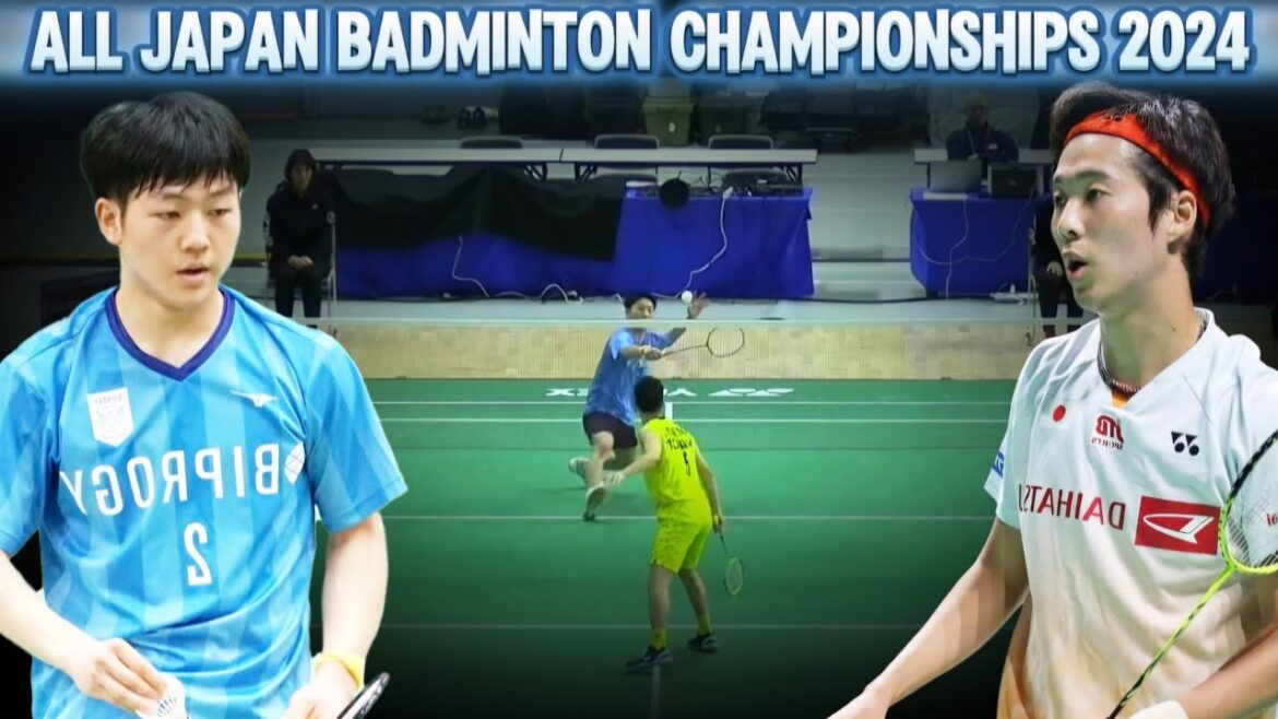 沖本優大 vs. 常山幹太 | 2024年全日本バドミントン選手権大会