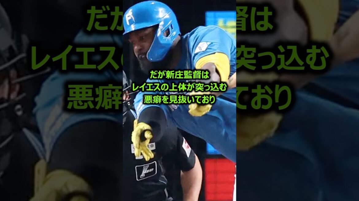 【ドミニカ帰国危機】レイエスの実力を信じた新庄監督のファインプレー  #プロ野球  #北海道日本ハムファイターズ