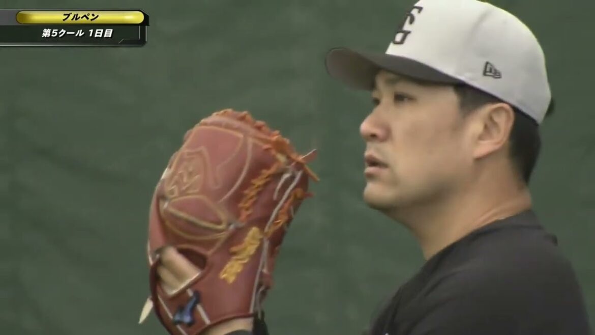 【春季キャンプ】“田中将大"投球フォーム確認【巨人】