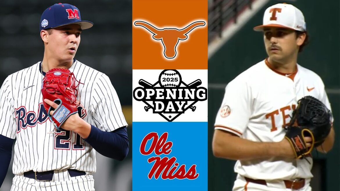 Ole Miss vs Texas Baseball, Feb 15 2025 | Men's College Baseball 2025