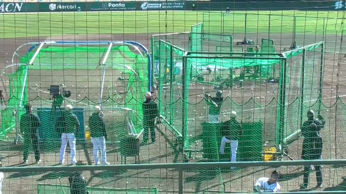 【プロ野球】2025年2月19日　オリックス　キャンプ　『バッティング②』
