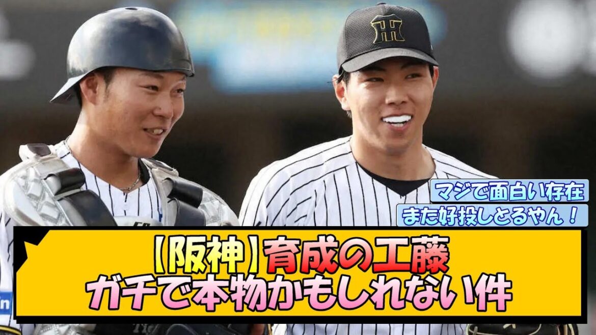 【阪神】育成の工藤 ガチで本物かもしれない件【なんJ/2ch/5ch/ネット 反応 まとめ/阪神タイガース/藤川球児】