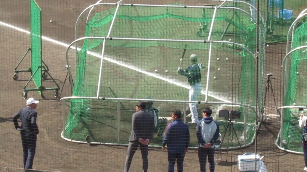 村上宗隆フリーバッティング＜ヤクルトスワローズ 沖縄キャンプ 2025年2月19日＞