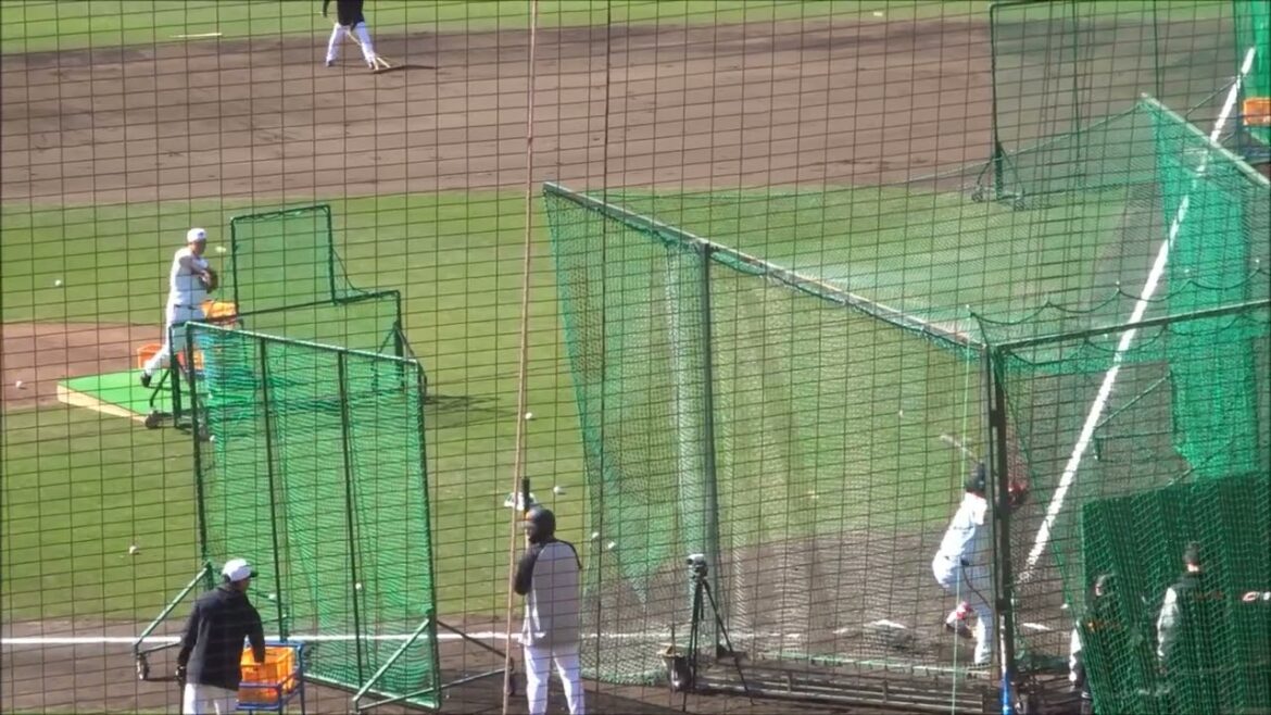 増田陸、フリーバッティング（2025.02.20） ～読売ジャイアンツ宮崎春季キャンプ2025～