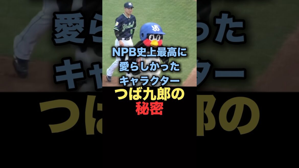 NPB史上最高に愛らしかったキャラクターつば九郎の秘密　#プロ野球 #つば九郎 #ヤクルトスワローズ