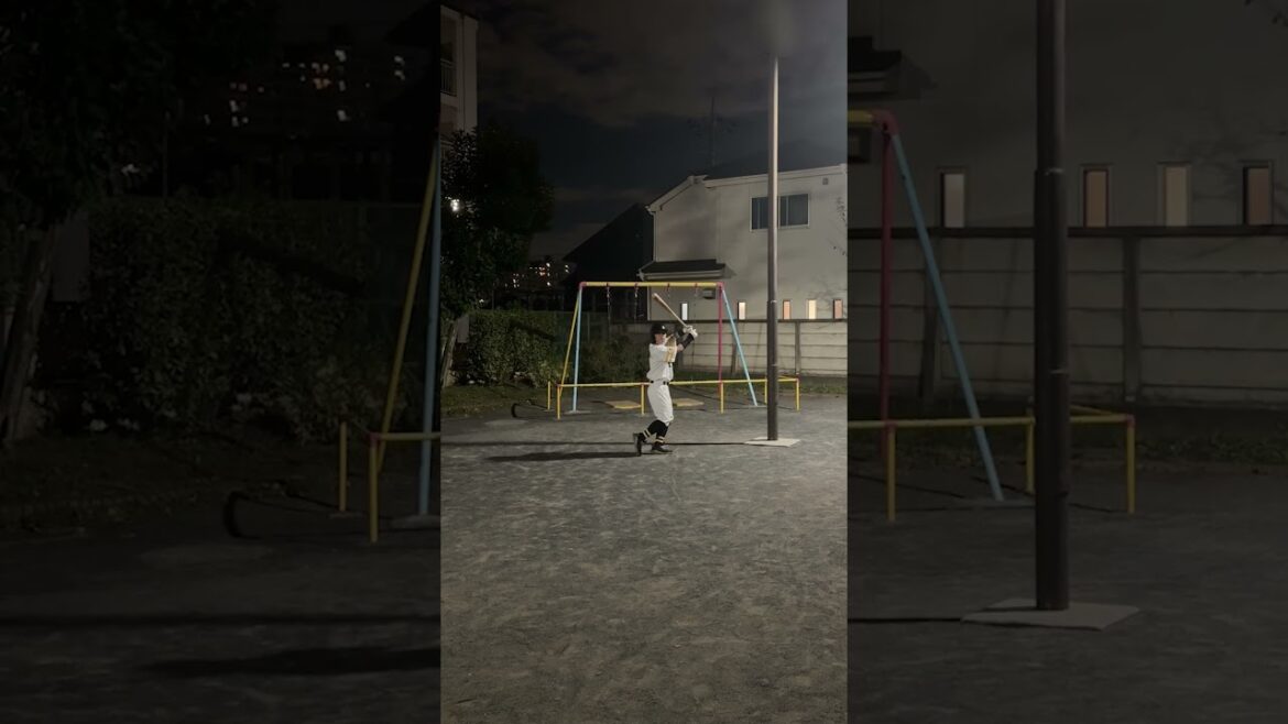 外の変化球も苦にせず逆方向へ運ぶ牧原大成選手