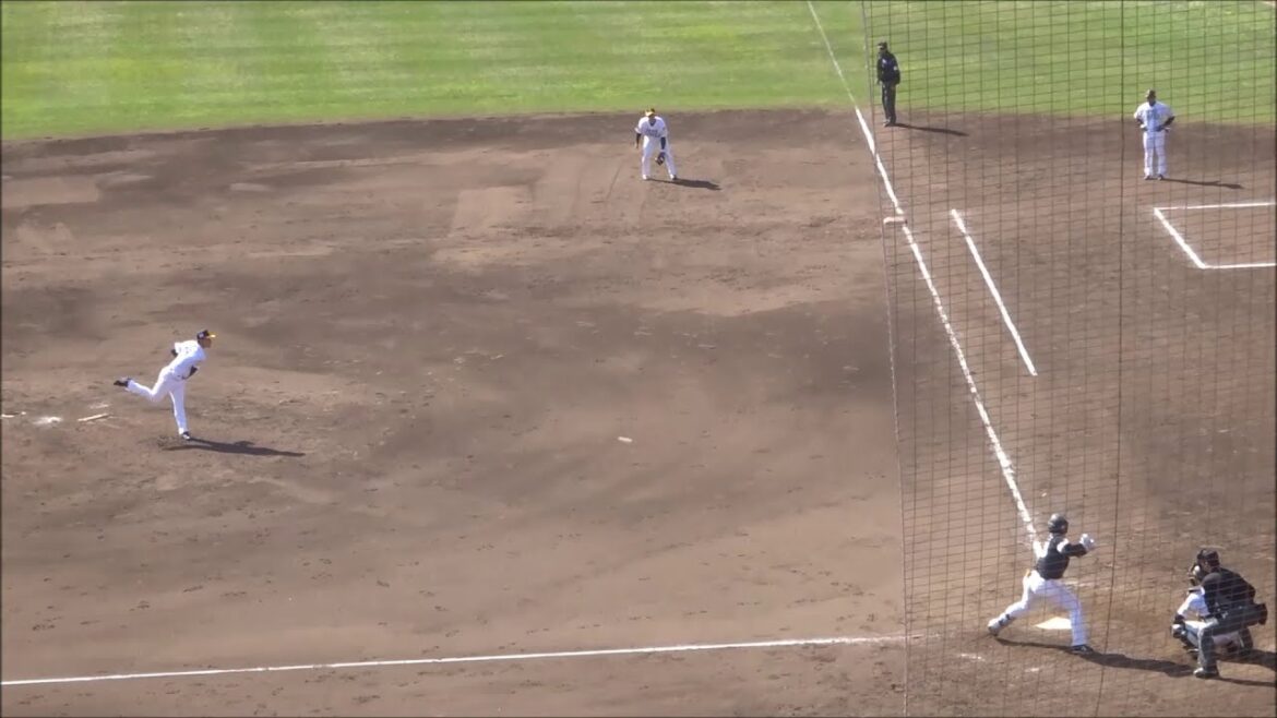 ドラ6＝岩崎峻典投手 vs 井上朋也 → 栗原陵矢 → 柳町達 → 嶺井博希 ～SBホークス紅白戦・6回表（2025.02.17）～