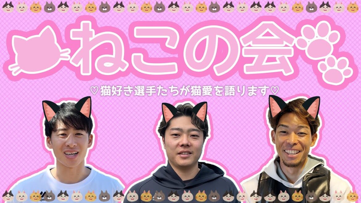 【ねこの日】ホークス猫組が猫愛を語る【猫たまらん】