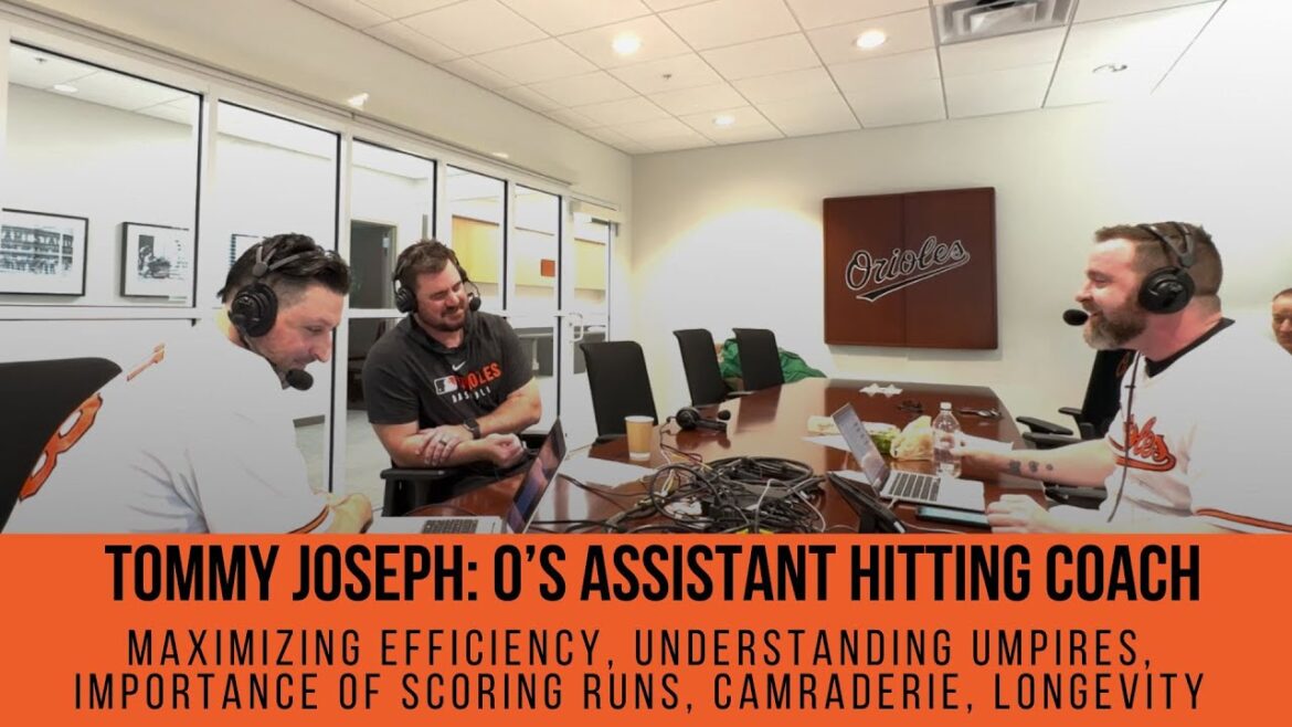 Tommy Joseph, O's Assistant Hitting Coach, on Creativity and Scoring Runs