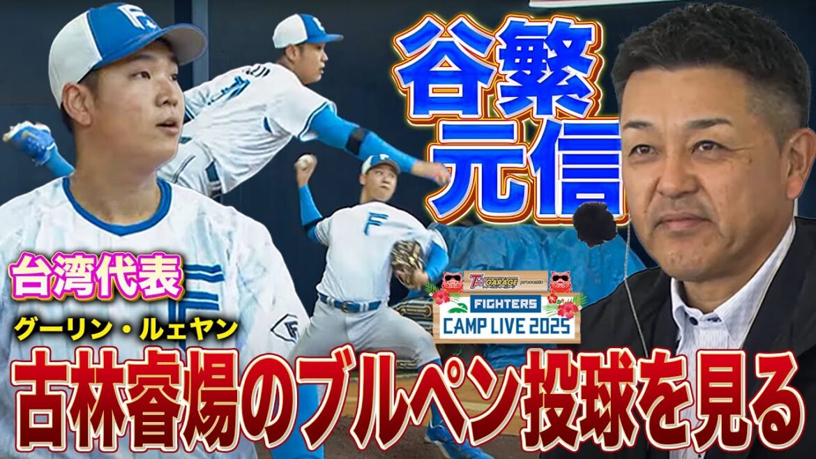 【谷繁元信目線】古林睿煬ブルペン投球を見ながら監督時代の想い出を語る<2/22ファイターズ春季キャンプ2025> 【谷繁元信目線】古林睿煬ブルペン投球を見ながら監督時代の想い出を語る<2/22ファイターズ春季キャンプ2025>
