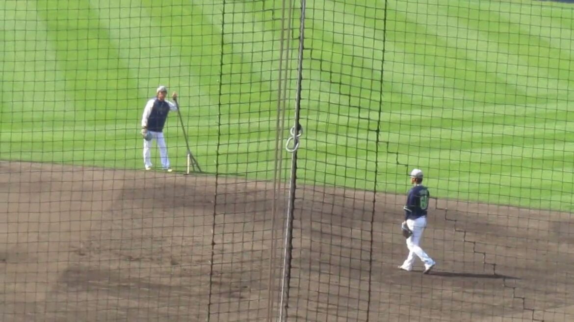 オスナのトスバッティングや武岡龍世の守備練習＜ヤクルトスワローズ 沖縄キャンプ 2025年2月19日＞