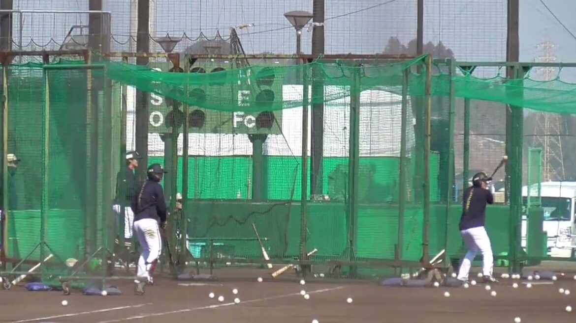 【プロ野球】2025年2月22日　オリックス　キャンプ　『午後からの個別指示①』