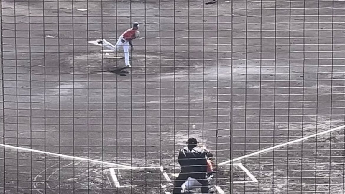 【元広島東洋カープ】薮田和樹（オイシックス新潟アルビレックスBC）2025.2.18練習試合vs.くふうハヤテ