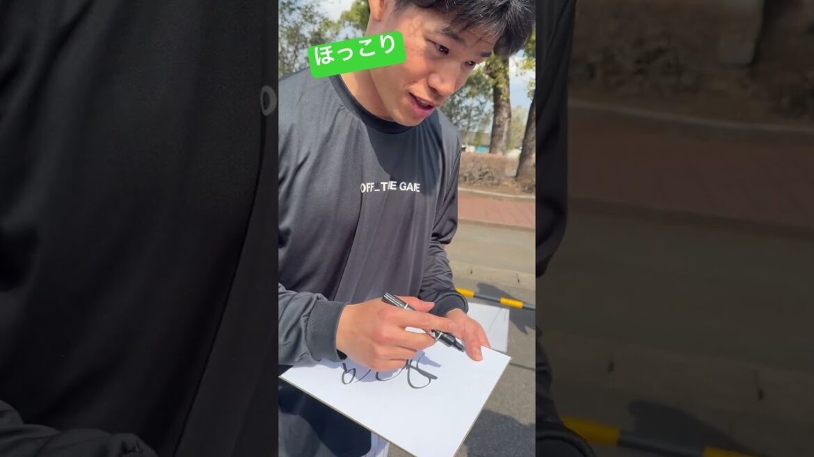 優しく話す塩見泰隆選手！（ノーカットバージョン）②ヤクルトスワローズ二軍キャンプ