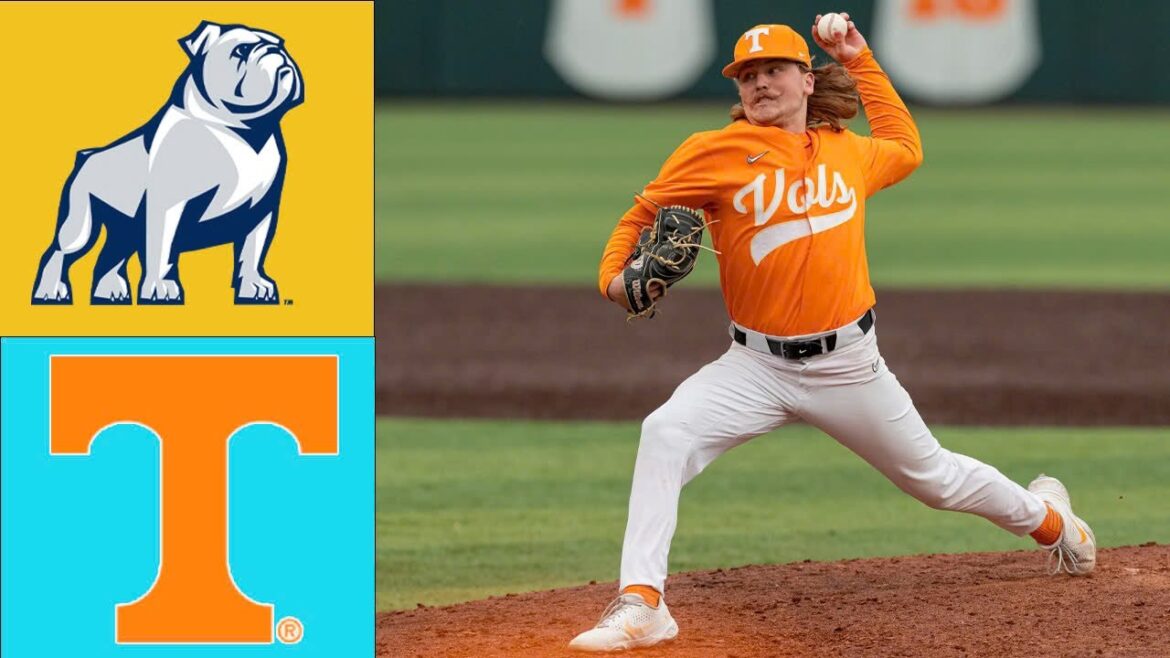 Tennessee Volunteers Vs Samford Bulldogs | Full Game 1-3 | Feb 21, 2025 College Baseball