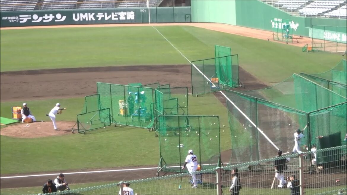 馬場皐輔投手 vs 浦田俊輔（2025.02.15） ～読売ジャイアンツ宮崎春季キャンプ2025～