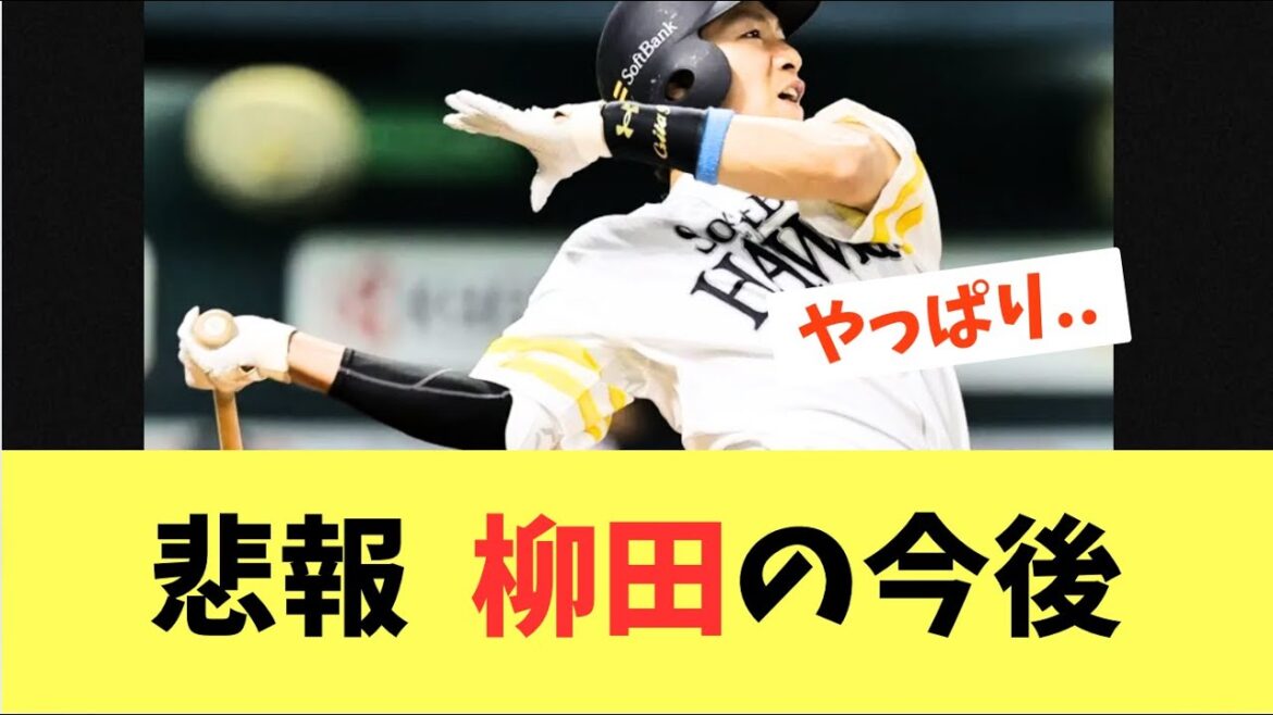 【悲報】柳田が長期契約終了後、野球の今後について語る