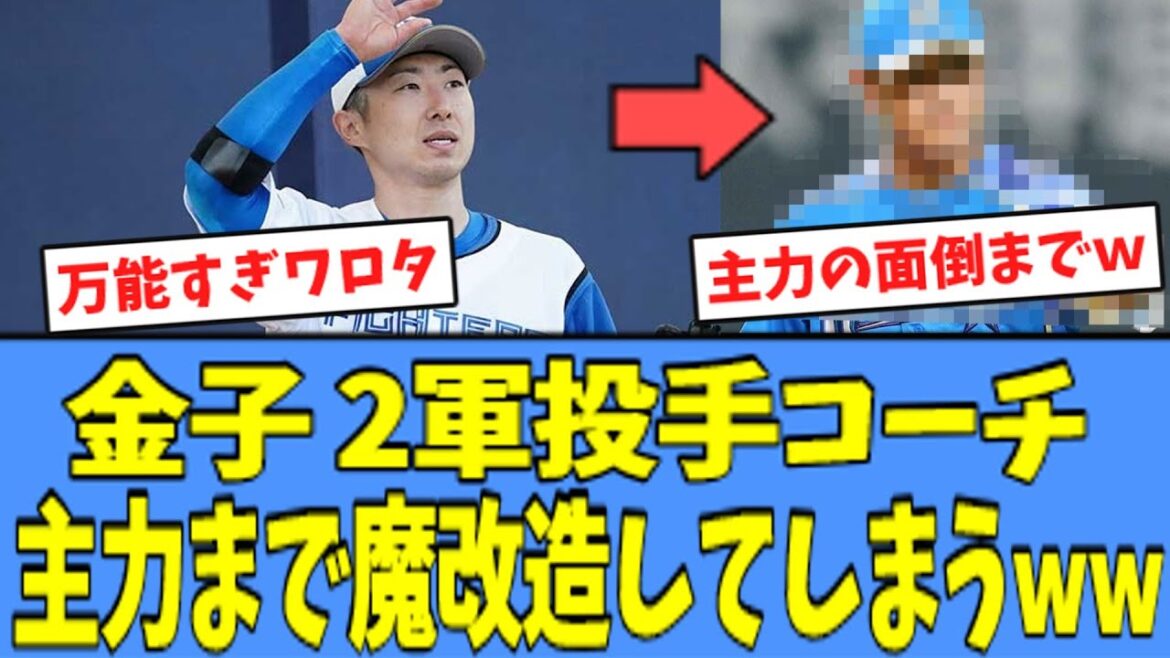【神】金子千尋 2軍投手コーチ、主力まで"魔改造"してしまうｗｗｗ