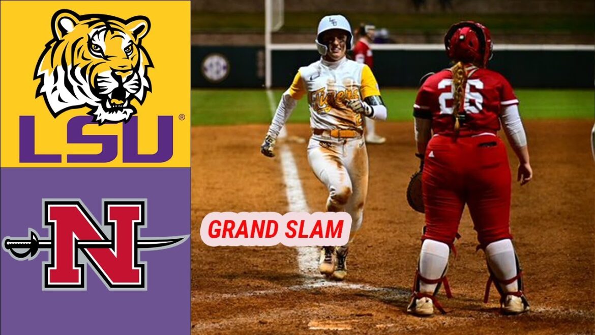 LSU Tigers vs Nicholls Colonels Full Game ining 3-6Feb 22,2025  College Softball Today