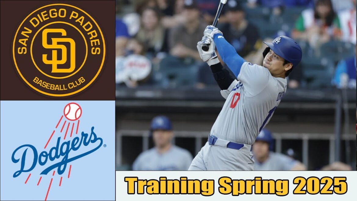 Padres vs. Dodgers Full Game FINAL MLB Training Spring 2025 Mlb Highlights Feb 23,2025