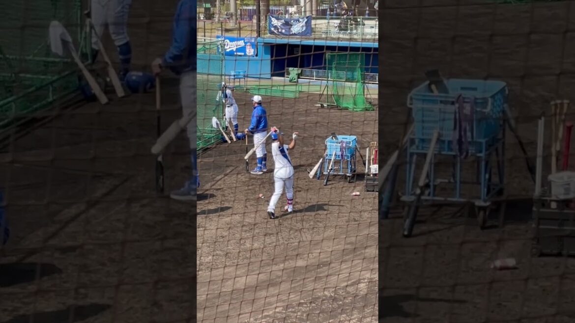 大島洋平選手 #中日ドラゴンズ #沖縄キャンプ #春季キャンプ2025 #読谷 #大島洋平