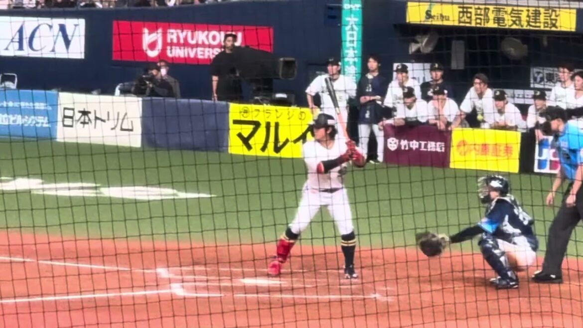 2024/9/24 小田裕也選手本拠地最終打席