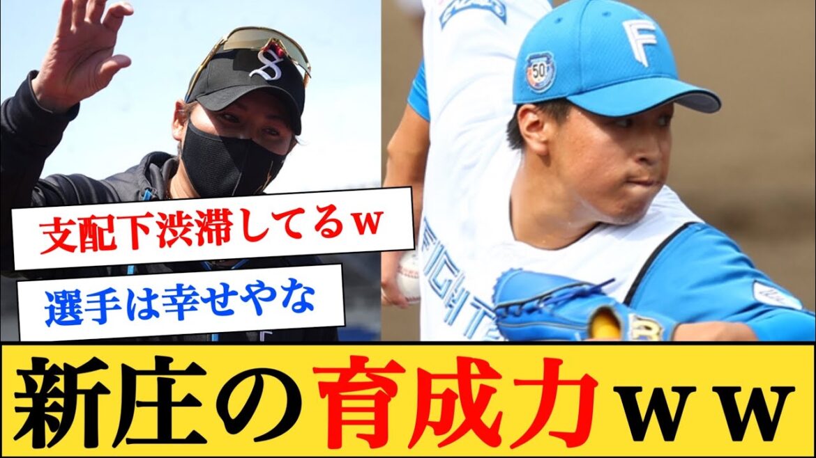 新庄監督の育成力マジでヤバい【なんJプロ野球反応】 新庄監督の育成力マジでヤバい【なんJプロ野球反応】