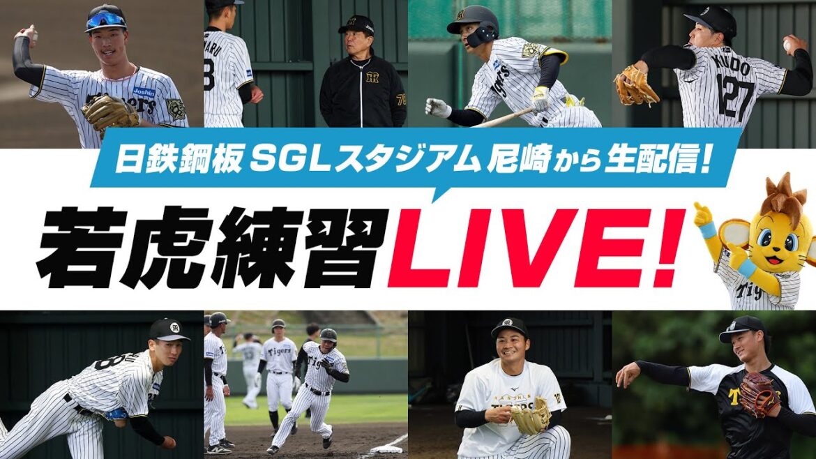 【新球場LIVE】日鉄鋼板 ＳＧＬスタジアム 尼崎 での初練習をライブ配信！